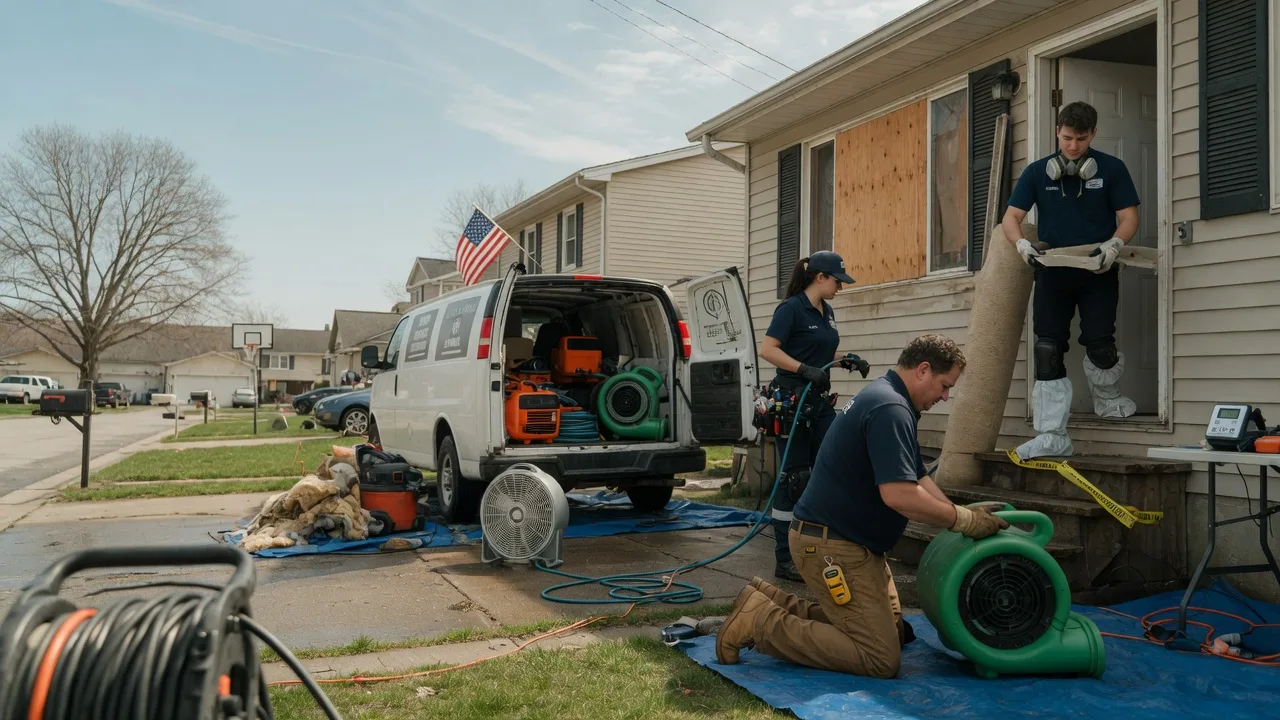 Water Damage Restoration in Spruce, MI near me